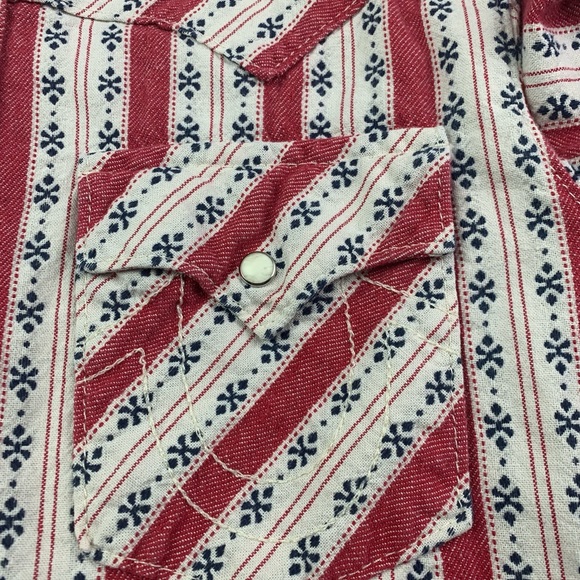 TRUE RELIGION Mens Pearl Snap Western Shirt Size: L - Picture 5 of 9